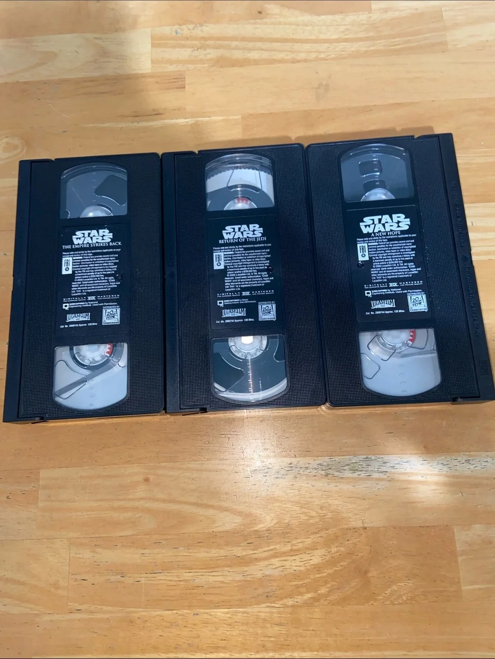 Star Wars Trilogy VHS Set - Picture 5 of 9